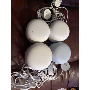 GOOGLE NEST H2E WIFI ACCESS POINT RANGE EXTENDER X3 And 1 H2D Wifi Point